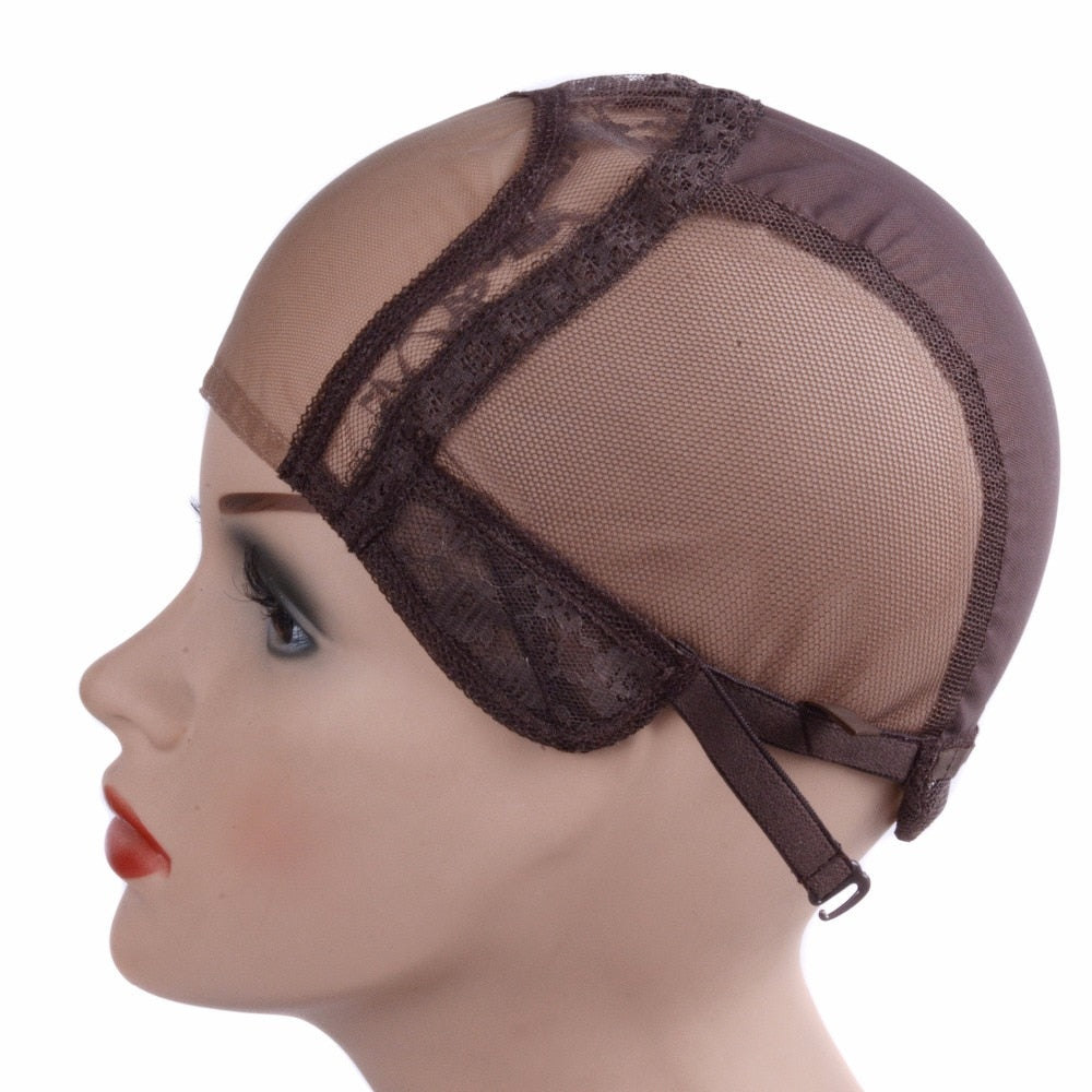 4*4 U Part Wig Cap Lace Mesh - Haircaredelight.co.uk