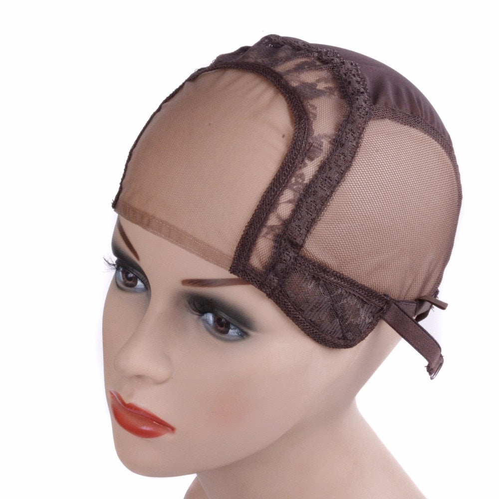 4*4 U Part Wig Cap Lace Mesh - Haircaredelight.co.uk